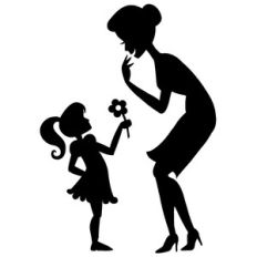 giving a flower