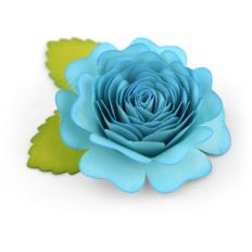 rolled flower
