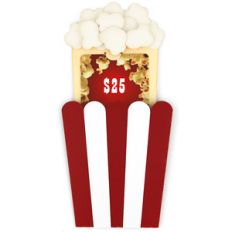 popcorn gift card holder