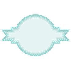 stitched nested circle labels