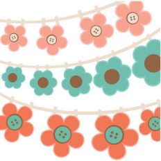 flower swag banners
