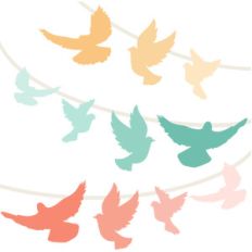 bird swag banners