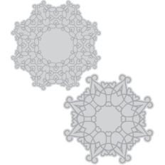 ornate circle frames