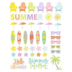 summer-beach stickers