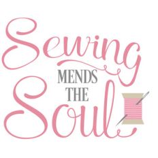 sewing mends the soul
