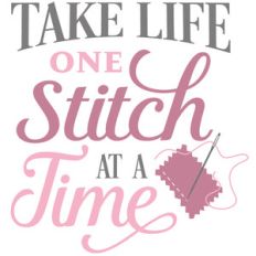 one stitch at a time