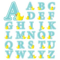 rubber ducky monograms