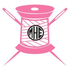 thread monogram frame