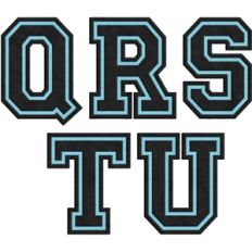 collegiate letters q-u