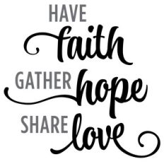 have faith hope love phrase