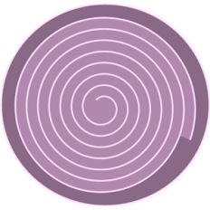spiral pop up circle