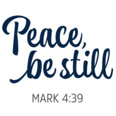 peace, be still phrase