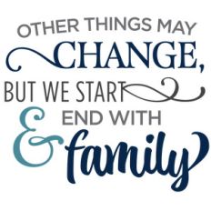 start with family phrase