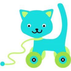 cat toy with wheels