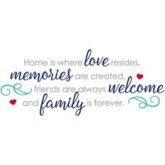 home is where love resides