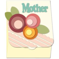 posies mother's day card