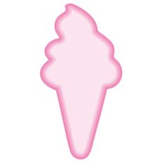 nested ice cream shapes