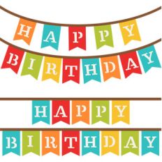 happy birthday banners