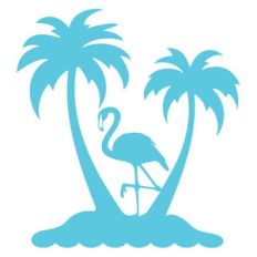 flamingo beach