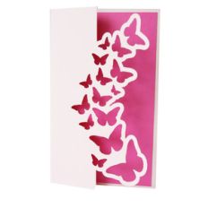 butterflies card