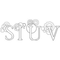 stuv monogram sketch