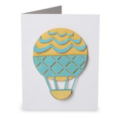 a2 hot air balloon card