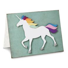a2 rainbow unicorn card