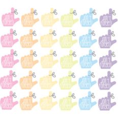 pastel reminder stickers