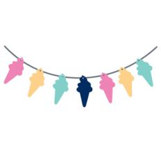 ice cream banner