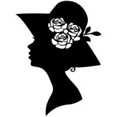 fancy hat lady