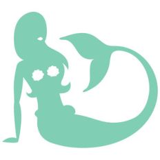 sunbathing mermaid