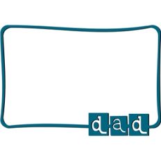 line frame - dad