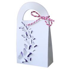 butterfly pop up gift bag