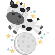 cow jumping over moon