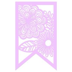 flower garden banner
