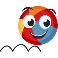 happy beach ball