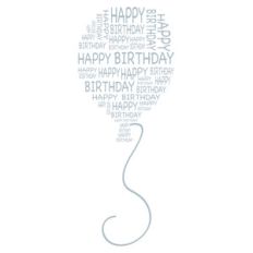 happy birthday balloon