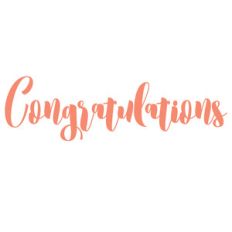 congratulations