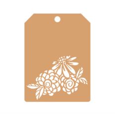 flower tag