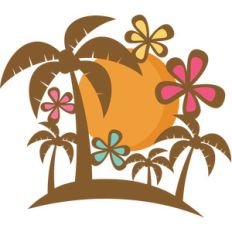 tropical scene