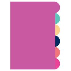 tabbed planner insert pages - large