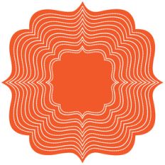stitched nested label