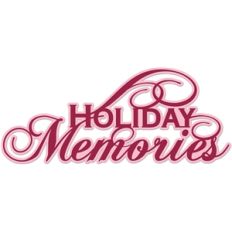 'holiday memories' word phrase