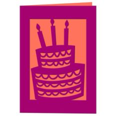 birthday cake 5x7