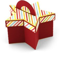 2 compartment star box