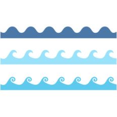 wave borders set
