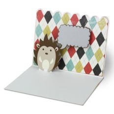 a2 popout hedgehog card