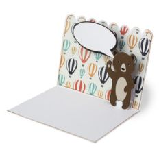 a2 popout bear card