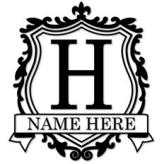 crest monogram h