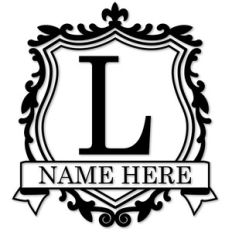 crest monogram l